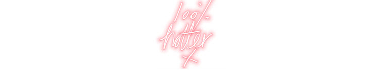 Banner voor 100% Hotter