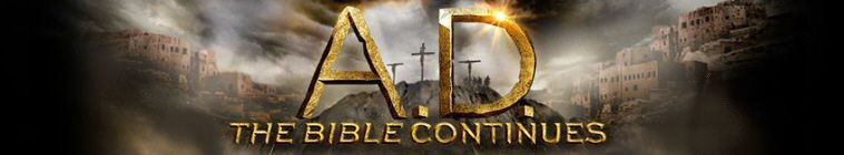 Banner voor A.D. The Bible Continues