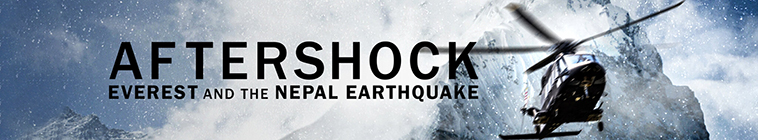Banner voor Aftershock: Everest and the Nepal Earthquake