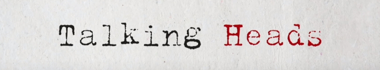 Banner voor Alan Bennett's Talking Heads