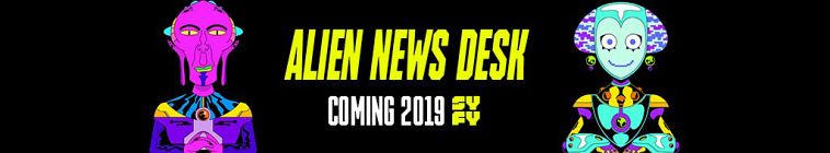 Banner voor Alien News Desk