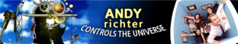 Banner voor Andy Richter Controls the Universe