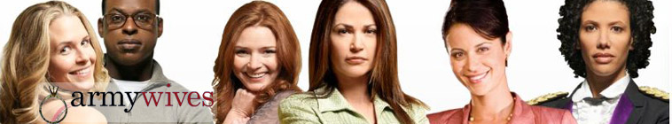 Banner voor Army Wives