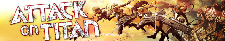 Banner voor Attack on Titan