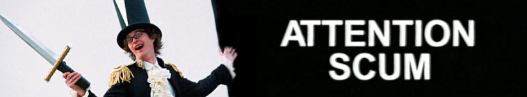 Banner voor Attention Scum