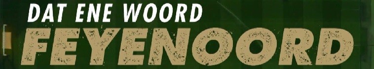 Banner voor Dat ene woord - Feyenoord