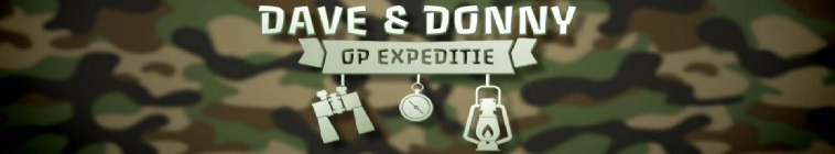 Banner voor Dave & Donny op Expeditie