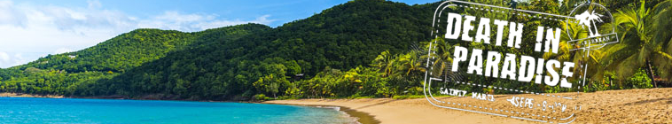 Banner voor Death in Paradise