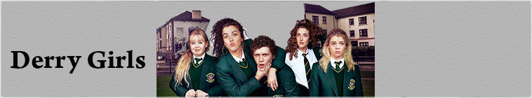 Banner voor Derry Girls