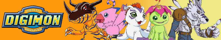 Banner voor Digimon