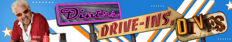 Banner voor Diners, Drive-ins and Dives