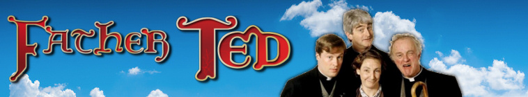 Banner voor Father Ted
