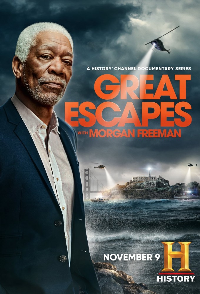 Poster voor Great Escapes with Morgan Freeman
