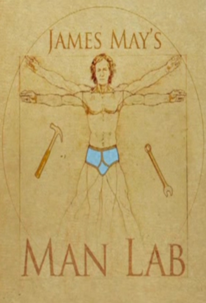 Poster voor James May's Man Lab