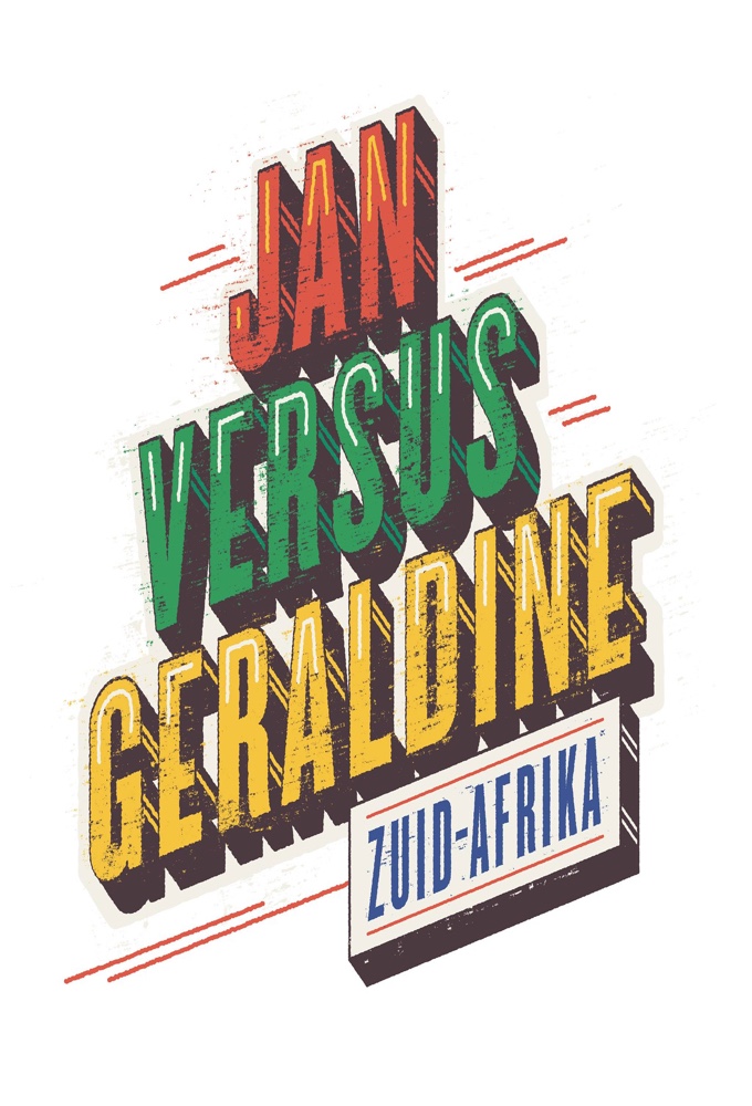 Poster voor Jan versus Geraldine 