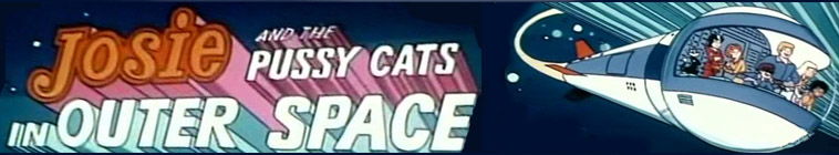 Banner voor Josie and the Pussycats in Outer Space