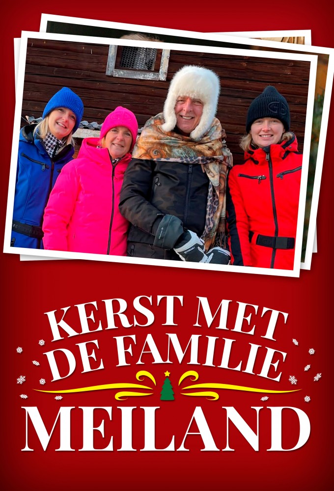 Poster voor Kerst met de familie Meiland