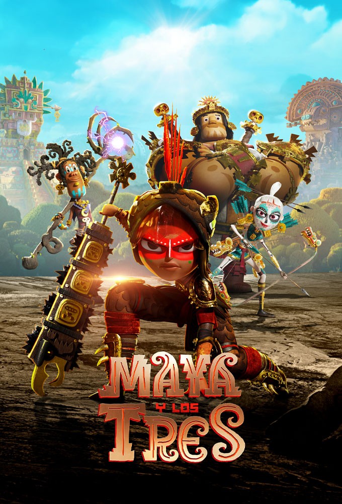 Poster voor Maya and the Three