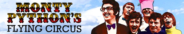 Banner voor Monty Python's Flying Circus