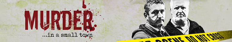 Banner voor Murder in a Small Town