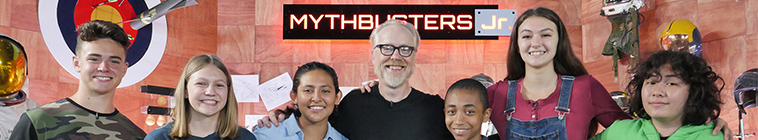 Banner voor MythBusters Jr.