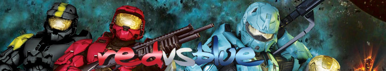 Banner voor Red vs. Blue