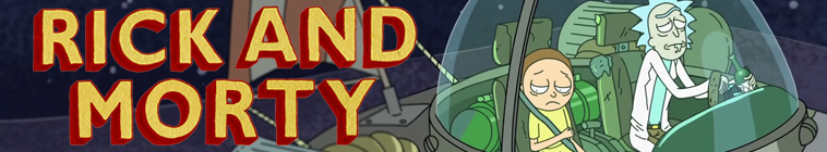 Banner voor Rick and Morty