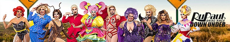 Banner voor RuPaul's Drag Race Down Under