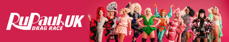 Banner voor RuPaul's Drag Race UK