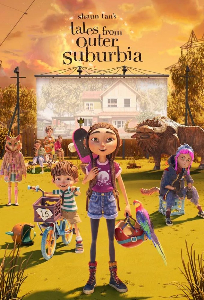 Poster voor Shaun Tan's Tales from Outer Suburbia