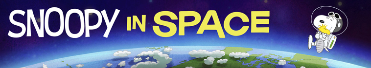 Banner voor Snoopy in Space